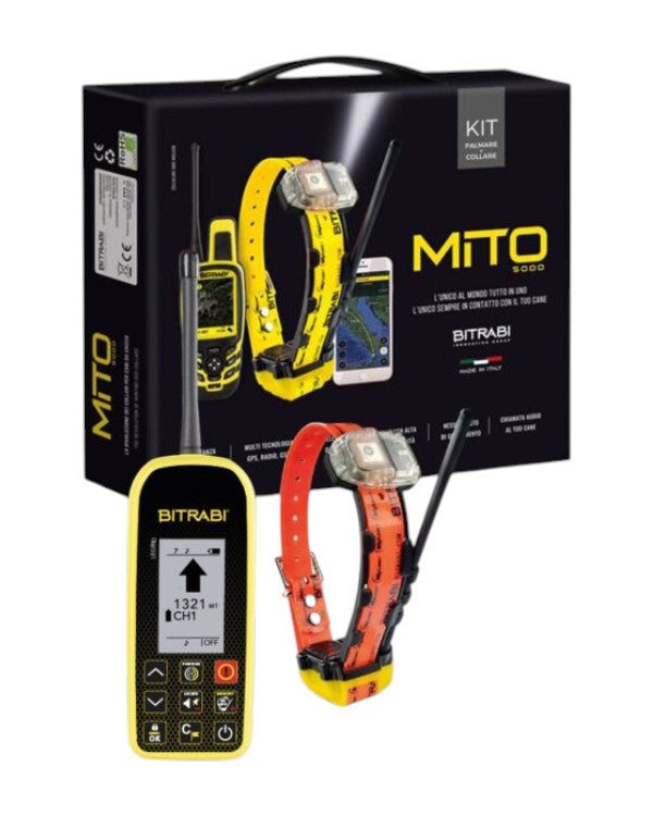 Kit MITO 5100 GPS + localizzatore e palmare BS103 Legend + beeper + bluetooth