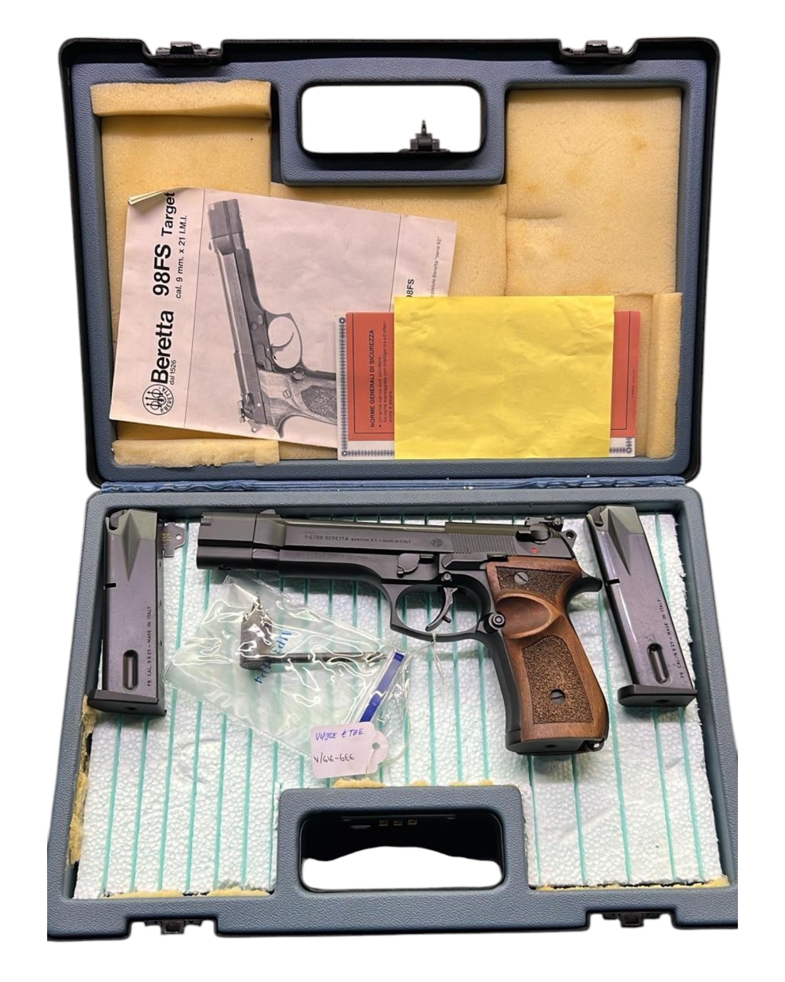 Beretta 98FS Target cal.9x21