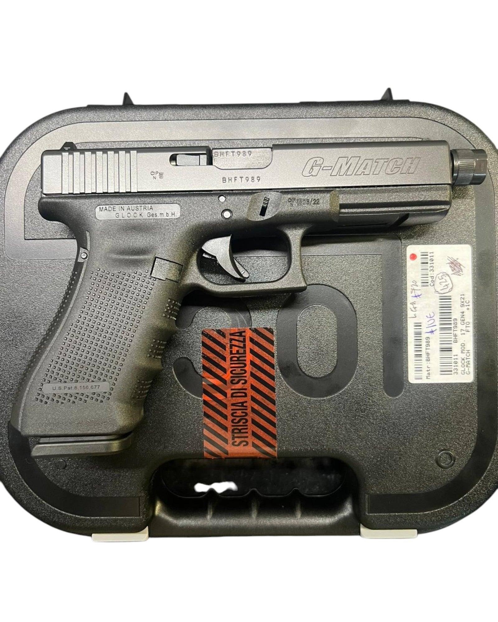 Glock 17 Gen4 G-Match cal.9x21