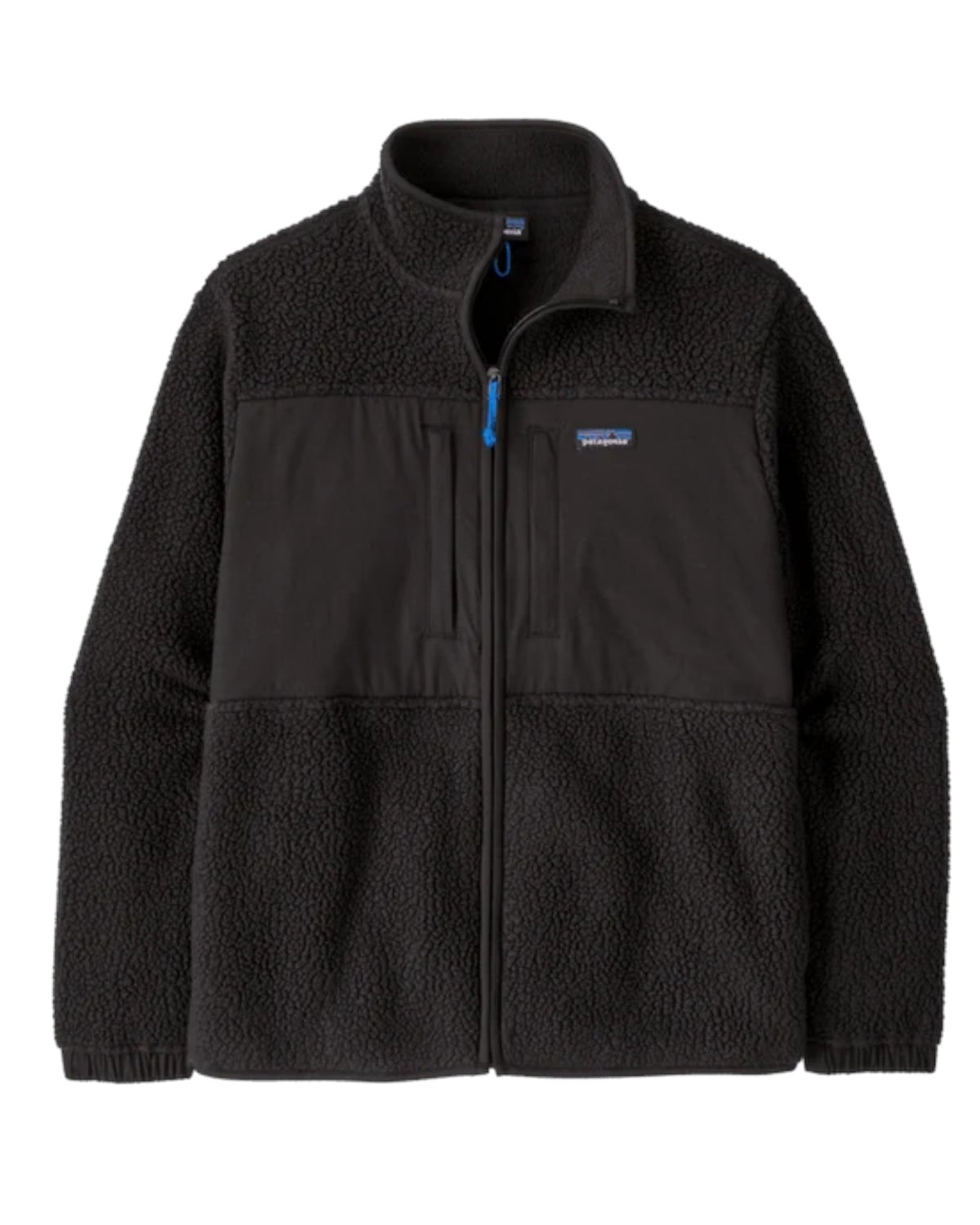 Men's Retro Pile Fleece Patch Jacket